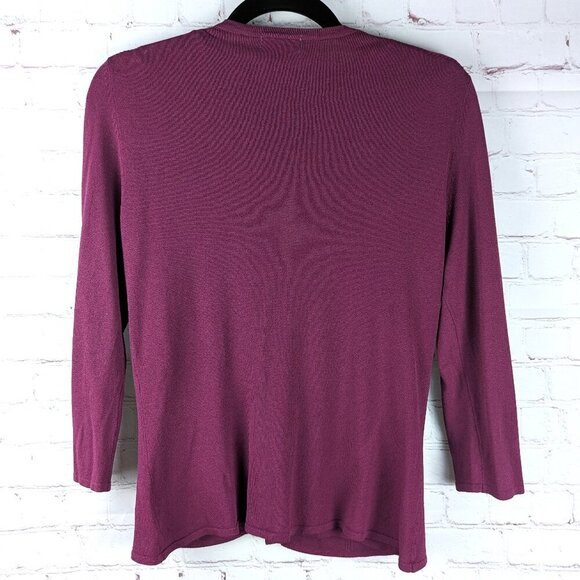 George Purple Cardigan 2pc Set Small - Picture 4 of 6